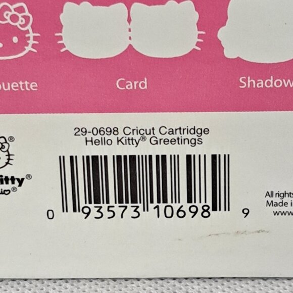 Cricut Hello Kitty Greetings - Picture 4 of 13